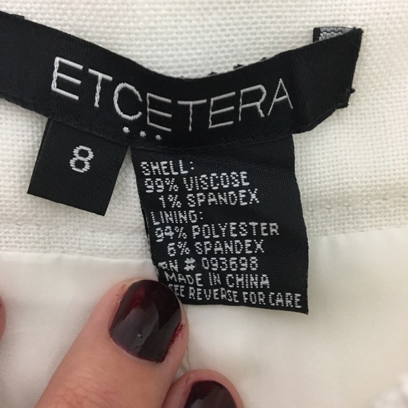 🚨 GONE TODAY 🚨Etcetera Double Zip Front Trousers - Picture 6 of 6